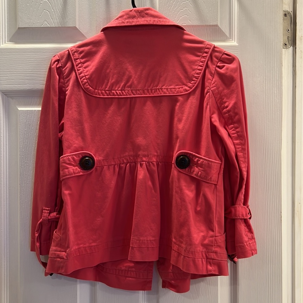 Coral Button Jacket - Picture 7 of 9